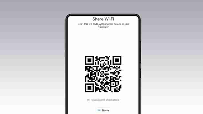 Android 12 makes sharing Wi-Fi passwords a breeze