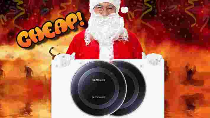 CHEAP: Begone, cable — $50 for 2 Samsung wireless charging pads have damned thee to hell