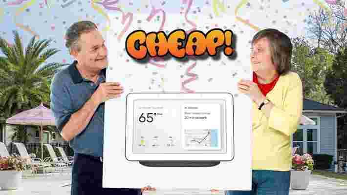 CHEAP: The Google Home Hub is only $70 — buy it